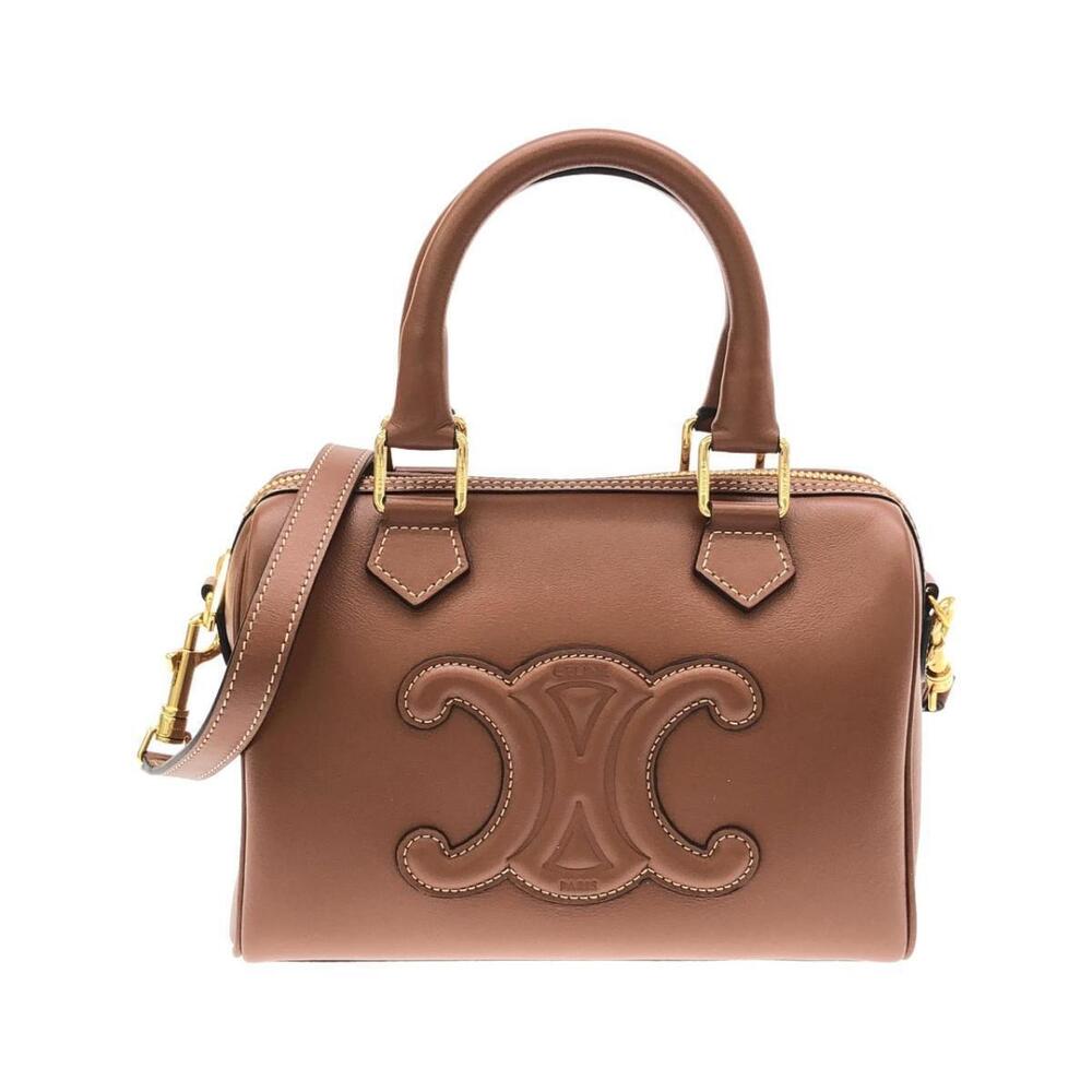 Celine Boston Cuir Triomphe Bag